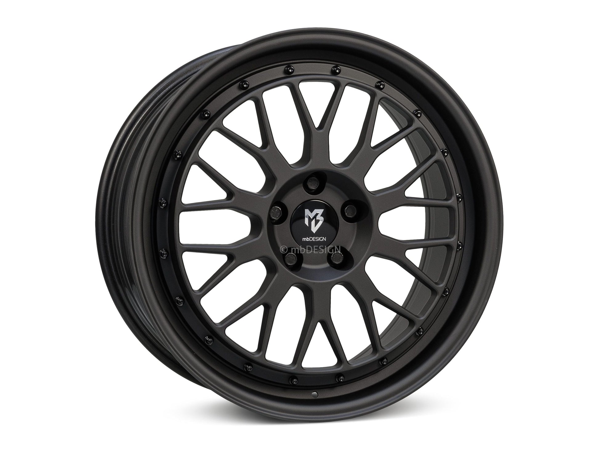 mbDesign Alufelgen MB LV1 17 Zoll - schwarz stumpfmatt - gepfeffert.com