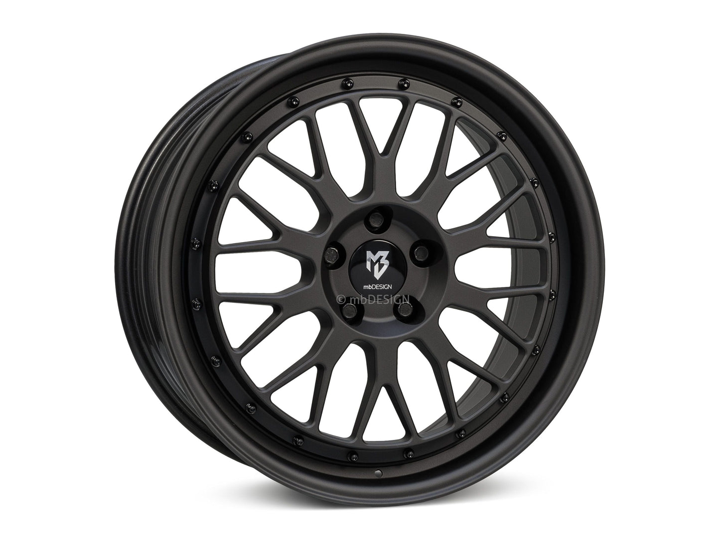 mbDesign Alufelgen MB LV1 18 Zoll - schwarz stumpfmatt - gepfeffert.com