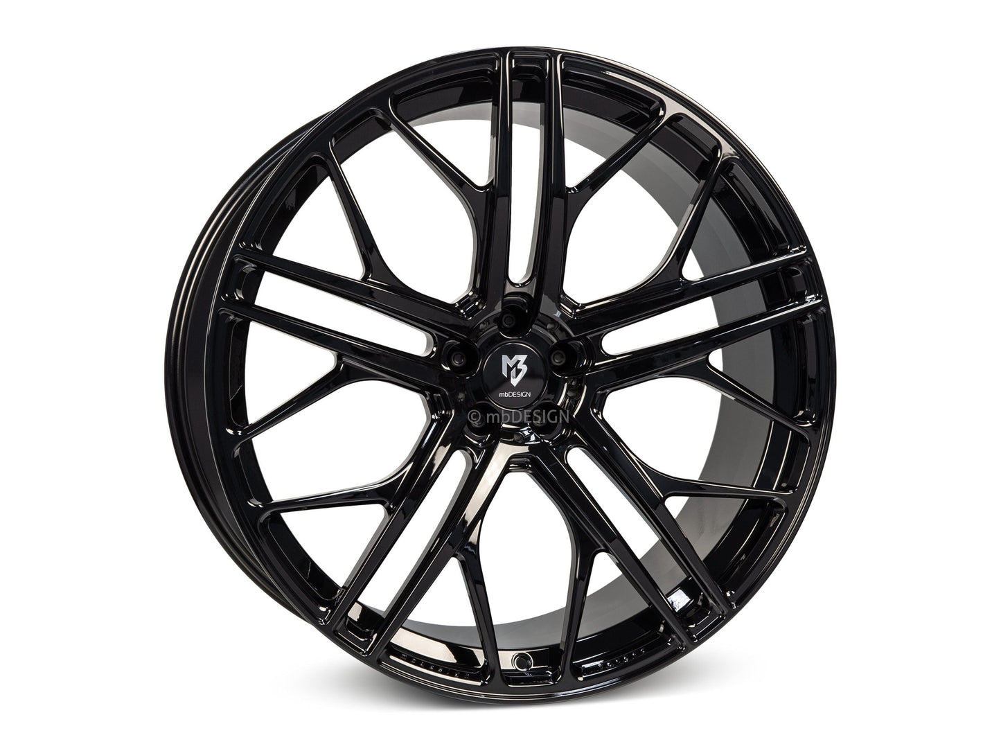 mbDesign Alufelgen MB SF1 21 Zoll - schwarz glänzend