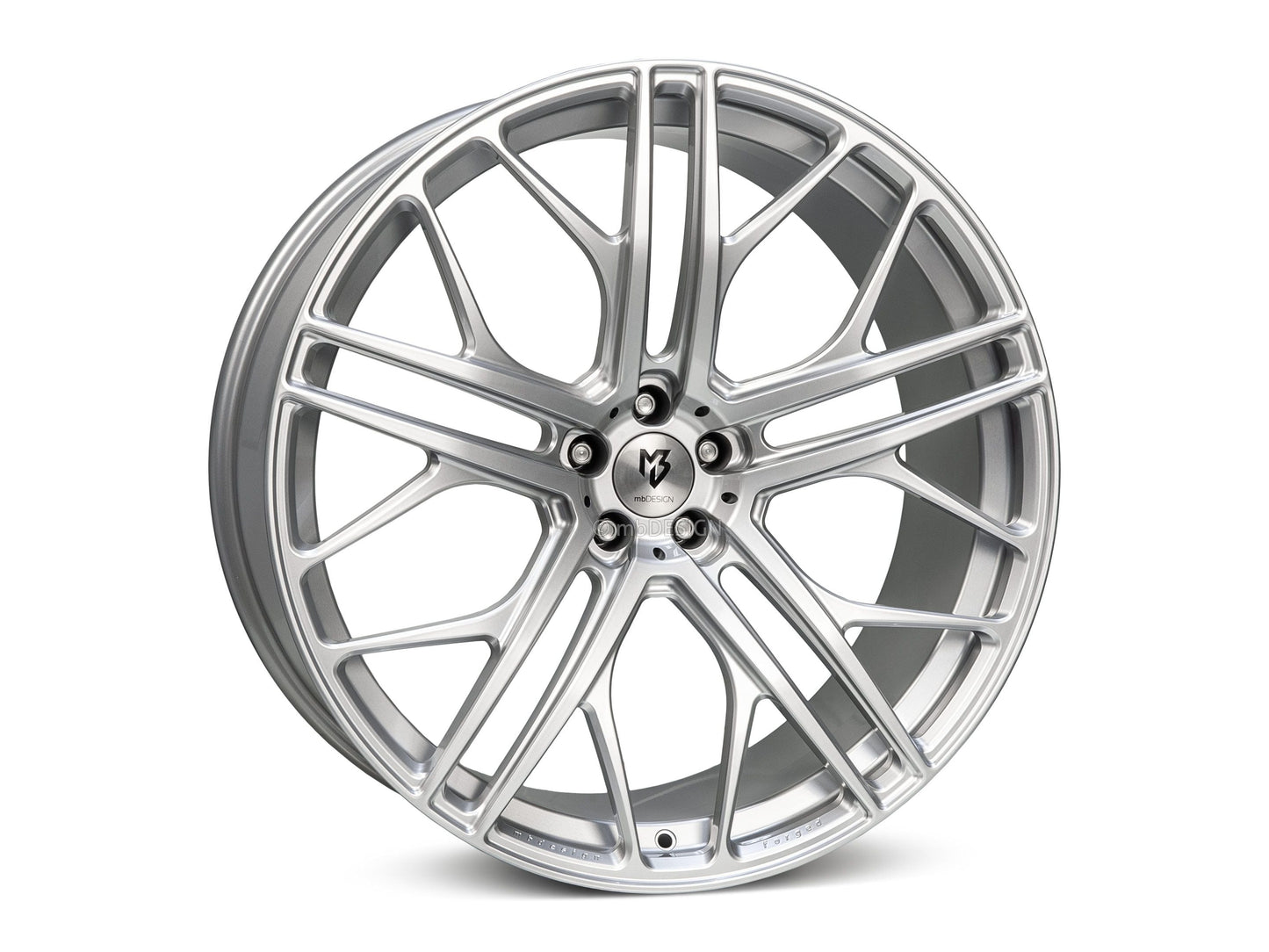 mbDesign Alufelgen MB SF1 24 Zoll - silber glänzend