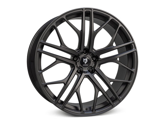 mbDesign Alufelgen MB SF1 24 Zoll - Schwarz stumpfmatt