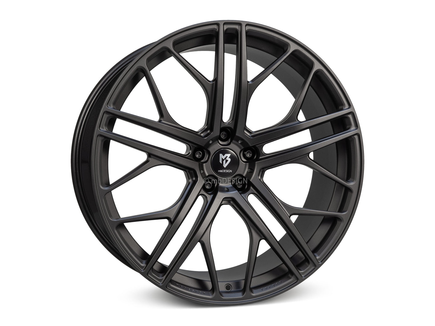 mbDesign Alufelgen MB SF1 23 Zoll - Schwarz stumpfmatt