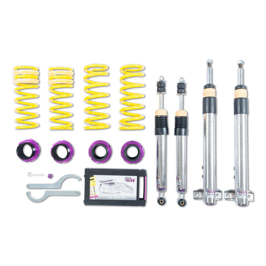 KW Gewindefahrwerk V3 INOX 35-60mm Mercedes Benz 190 (W201) - gepfeffert.com