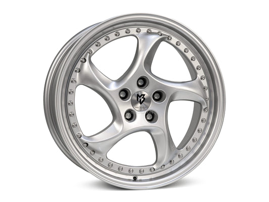 mbDesign Alufelgen MB TURBO S 19 Zoll - silber glänzend
