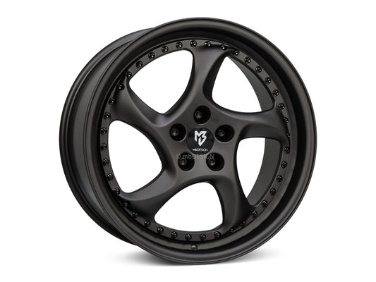 mbDesign Alufelgen MB TURBO S 19 Zoll - schwarz stumpfmatt