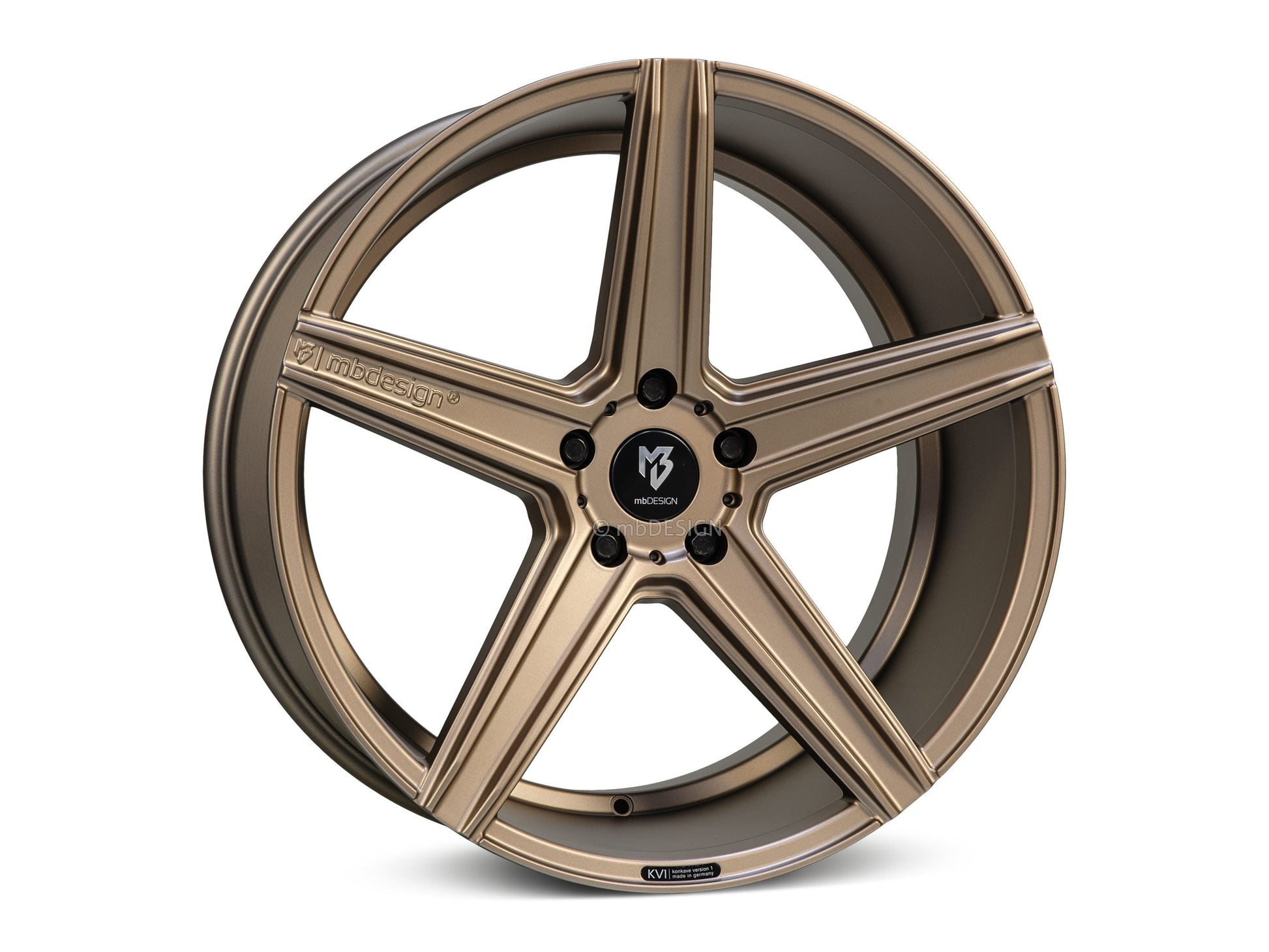 mbDesign Alufelgen MB KV1 DC 19 Zoll - bronze light matt - gepfeffert.com