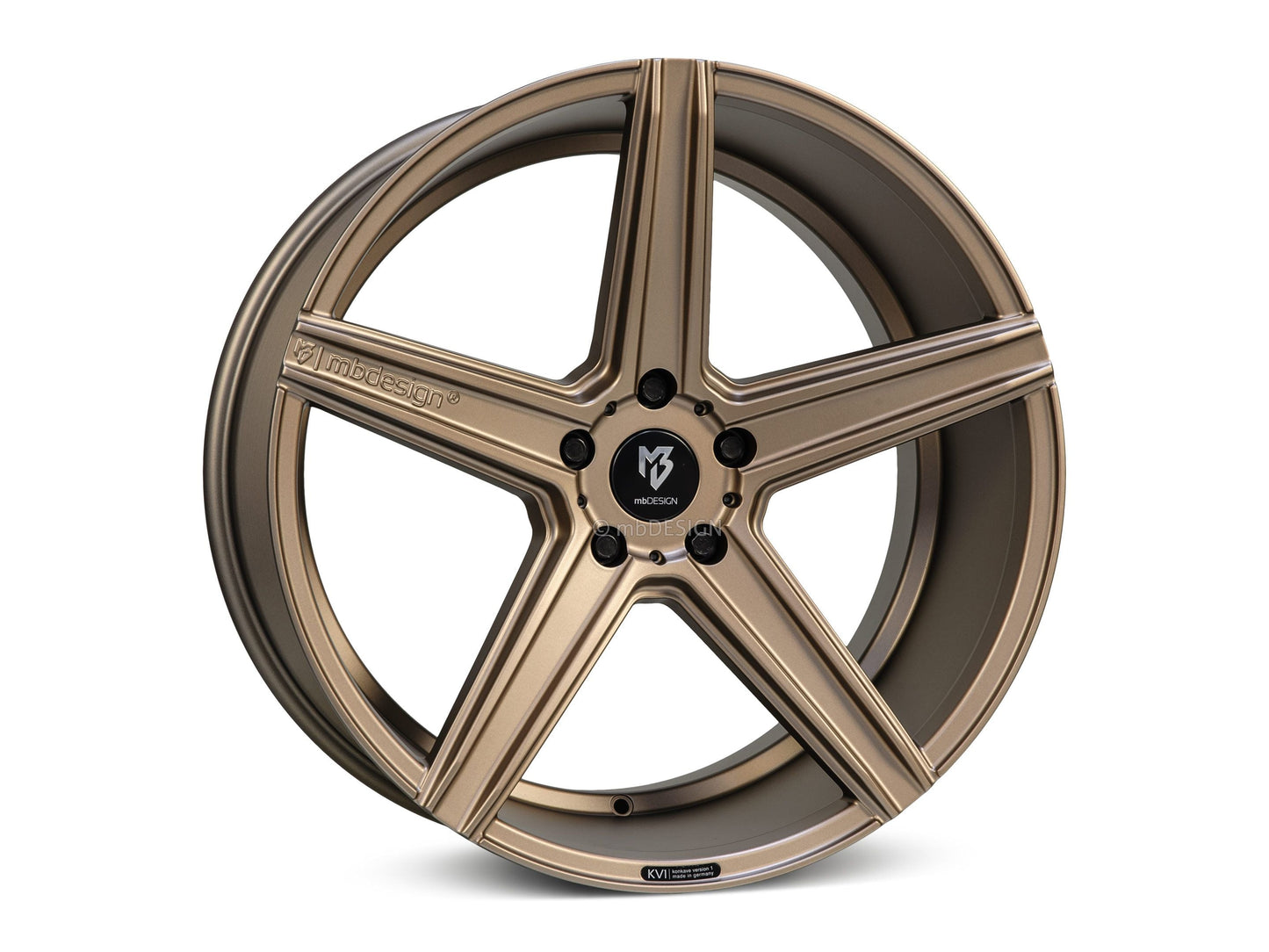 mbDesign Alufelgen MB KV1 DC 23 Zoll - bronze light matt