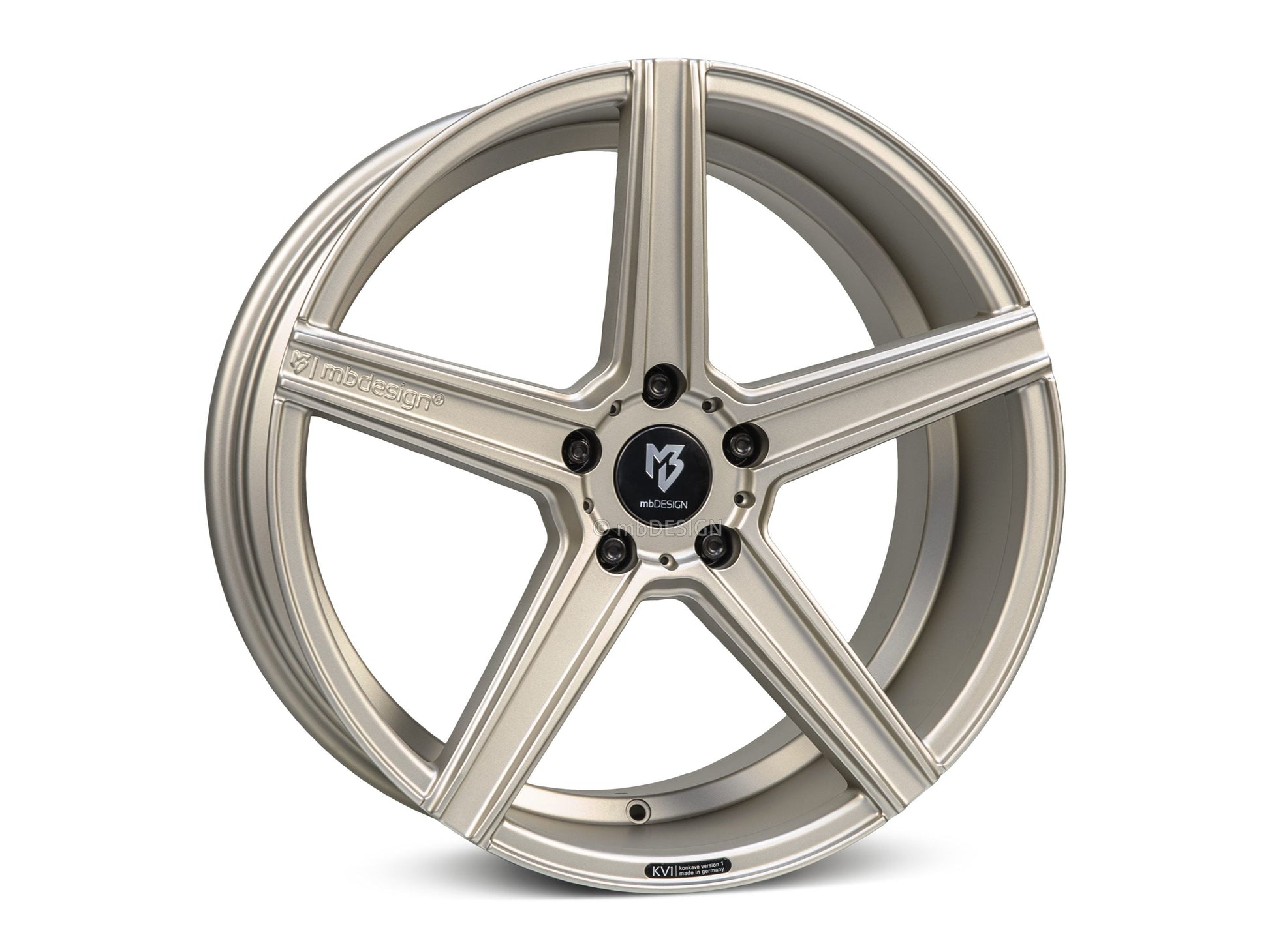 mbDesign Alufelgen MB KV1 19 Zoll - champagner matt - gepfeffert.com