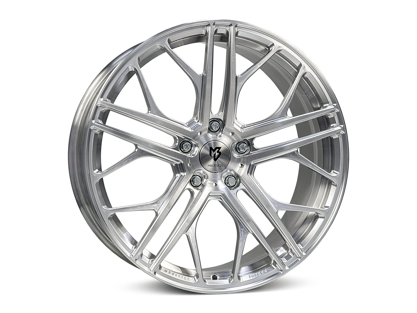 mbDesign Alufelgen MB SF1 24 Zoll - Roh glänzend