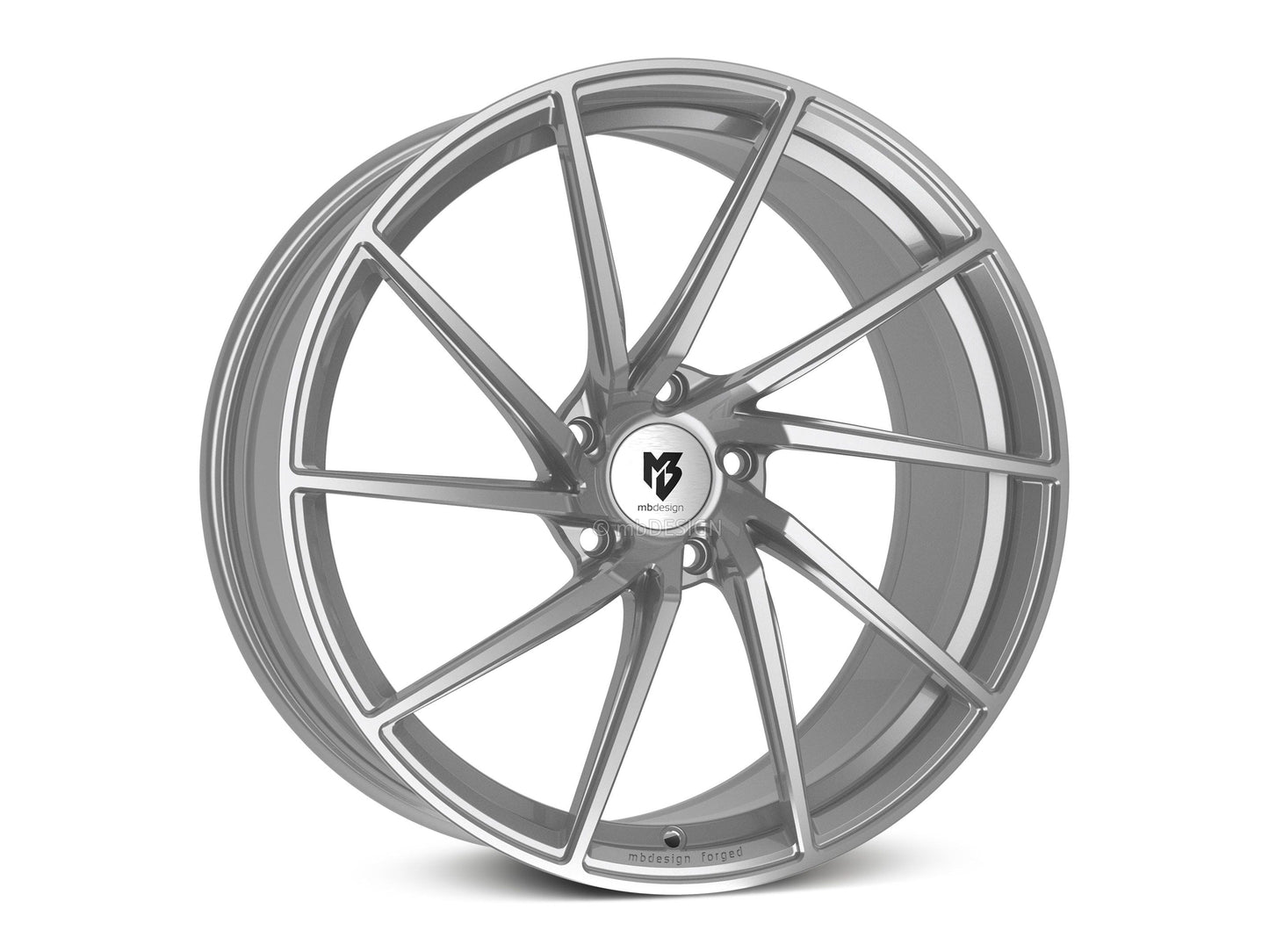 mbDesign Alufelgen MB SF2 19 Zoll - silber glänzend