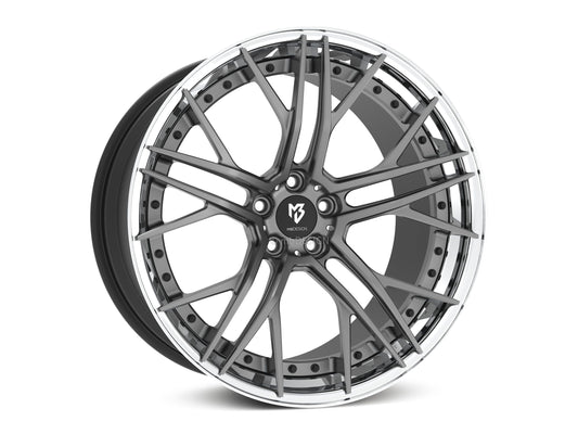 mbDesign Alufelgen MB SF1.3 DC 3-tlg 21 Zoll - grau matt poliert