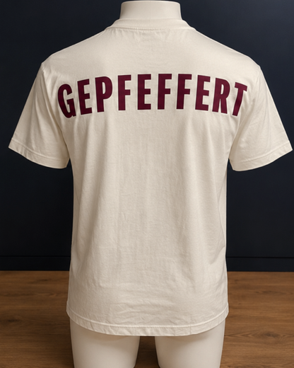 gepfeffert.com T-Shirt GEPFEFFERT - Backprint Beere