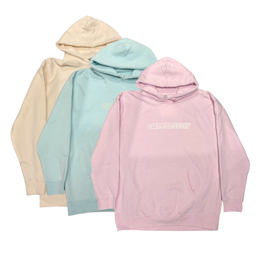 gepfeffert.com Hoodie GEPFEFFERT Pastell