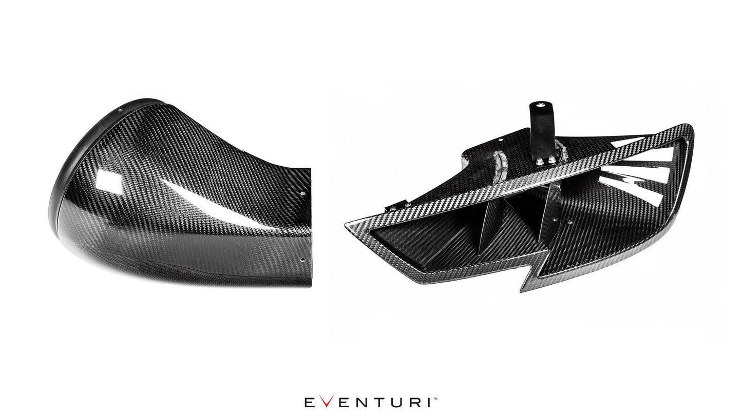 Eventuri Scheinwerfereinlass Racelamp Duct für Stage3 RS3 8V Eventuri