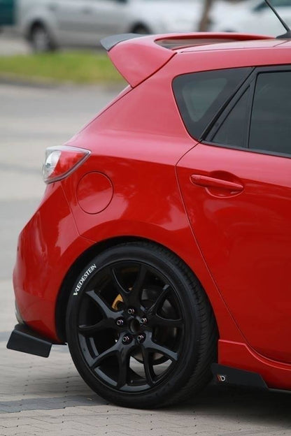 Heck Ansatz Flaps Diffusor für MAZDA 3 MK2 MPS