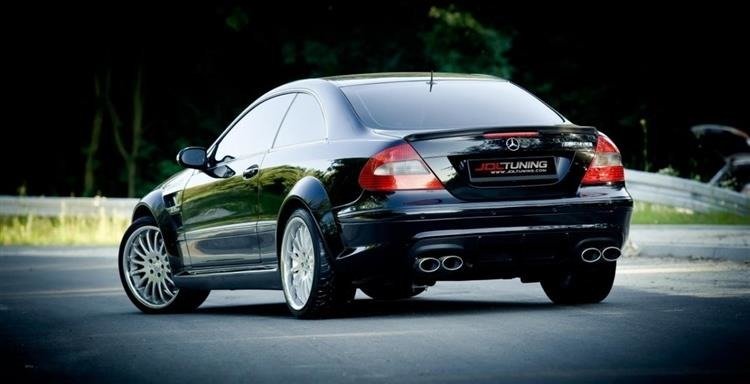 BODYKIT für + Motorhaube MERCEDES CLK W209 BLACK SERIES LOOK