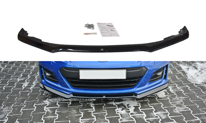 Front Ansatz V.2 für Subaru BRZ Mk1 Facelift schwarz Hochglanz