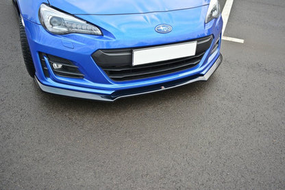 Front Ansatz V.2 für Subaru BRZ Mk1 Facelift schwarz Hochglanz