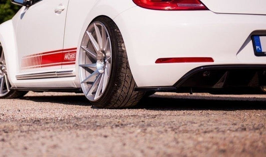 Heck Ansatz Flaps Diffusor für VW BEETLE schwarz Hochglanz