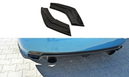 Heck Ansatz Flaps Diffusor für Subaru Impreza WRX STI  schwarz Hochglanz