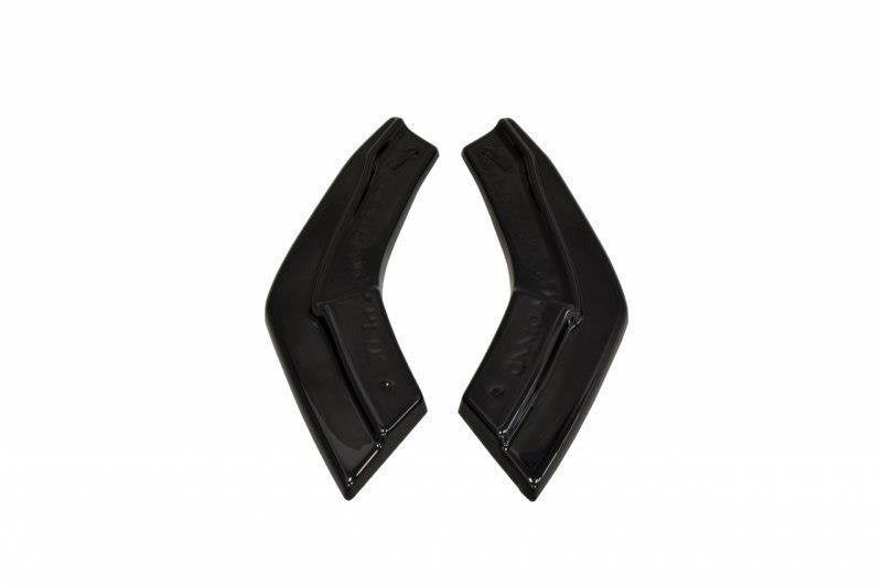 Heck Ansatz Flaps Diffusor für Subaru Impreza WRX STI  schwarz Hochglanz