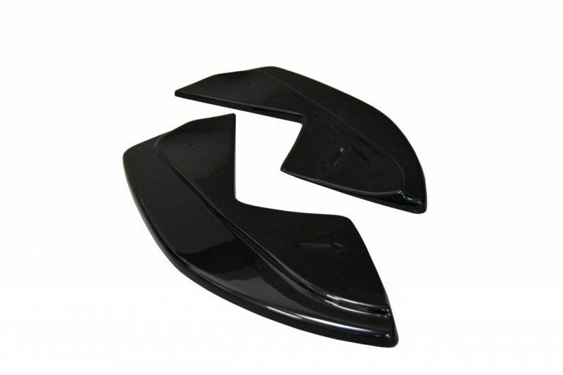 Heck Ansatz Flaps Diffusor für CITROEN DS5 FACELIFT, PREFACE schwarz matt