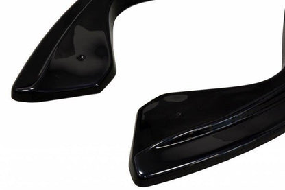 Heck Ansatz Flaps Diffusor für INFINITI QX70 schwarz Hochglanz