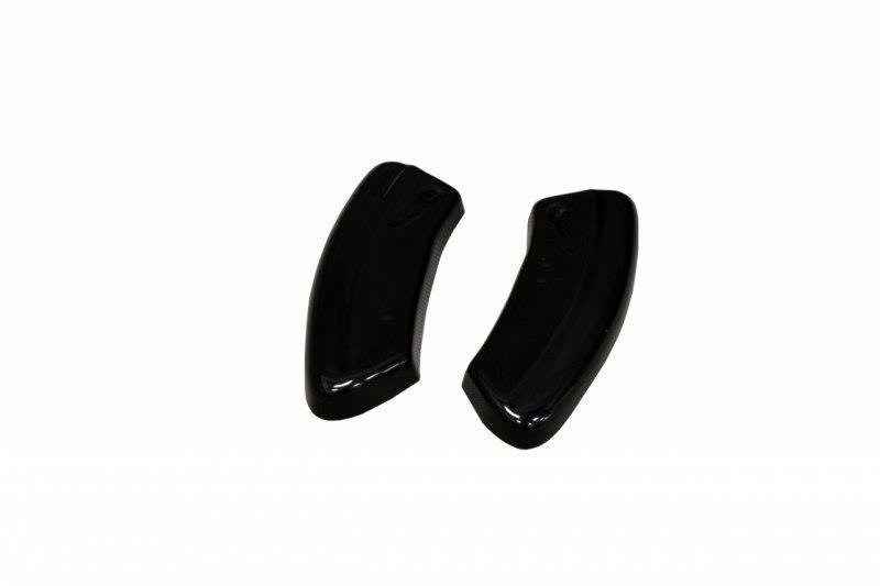 Heck Ansatz Flaps Diffusor für VW Golf 7 R / R-Line Facelift schwarz matt