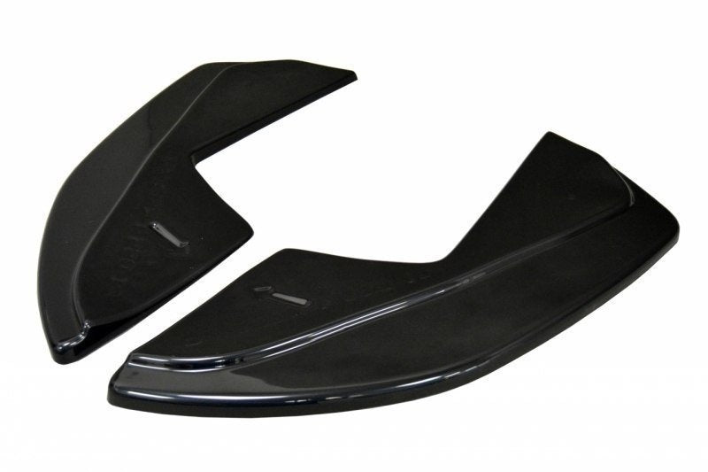 Heck Ansatz Flaps Diffusor für CITROEN DS5 FACELIFT, PREFACE schwarz matt