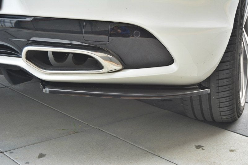 Heck Ansatz Flaps Diffusor für CITROEN DS5 FACELIFT, PREFACE schwarz matt