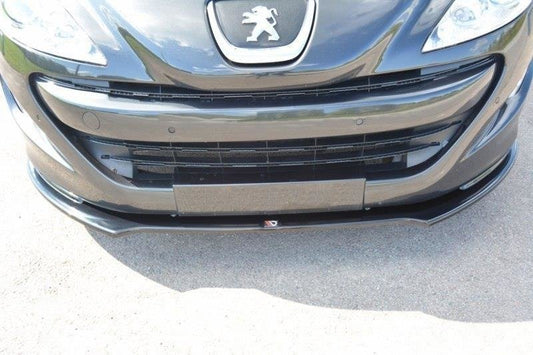Front Ansatz V.2 für Peugeot RCZ Mk1 schwarz Hochglanz