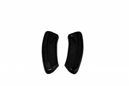 Heck Ansatz Flaps Diffusor für VW Golf 7 R / R-Line Facelift schwarz matt