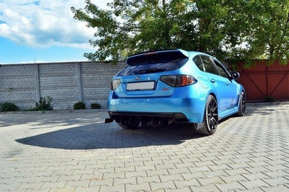 Spoiler CAP für Subaru Impreza WRX STI Mk3 schwarz Hochglanz
