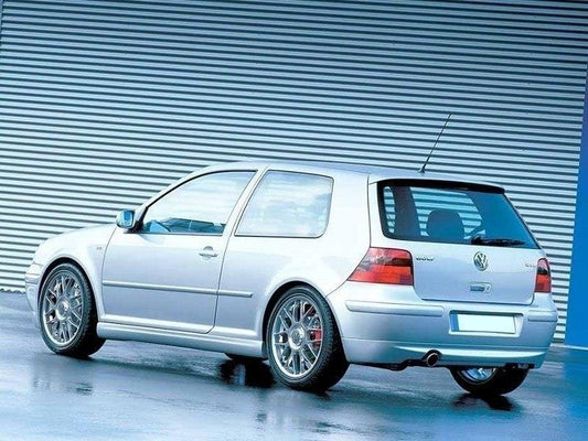 Heckschürze für VW GOLF 4 25&quot;TH ANNIVERSARY LOOK (mit Endrohr)