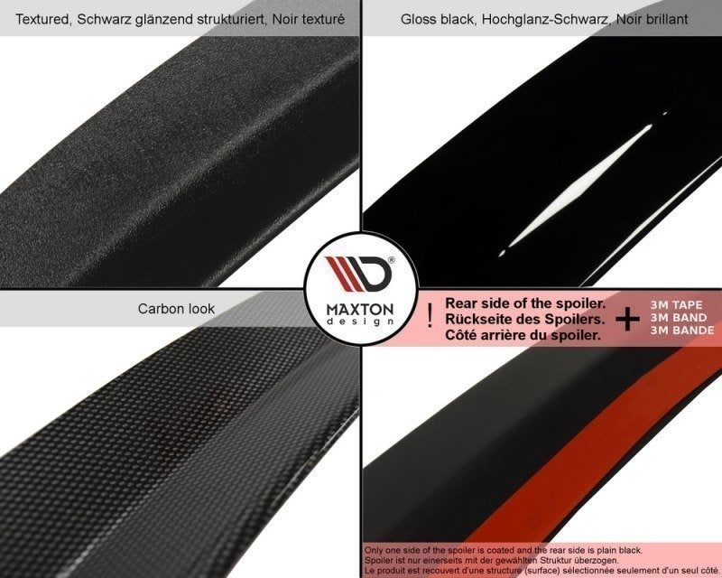 Spoiler CAP für CITROEN DS5 FACELIFT, PREFACE Carbon Look