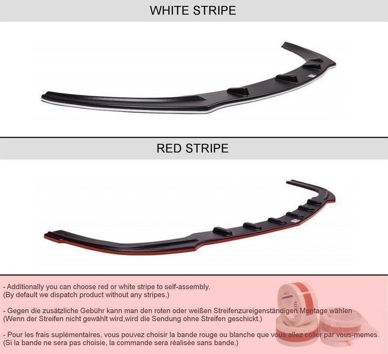 Heck Ansatz Flaps Diffusor für BMW M3 E46 Coupe Carbon Look