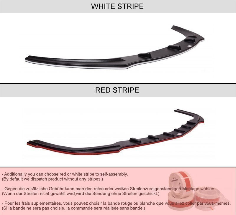 Frontstoßstange + Front Ansatz passend für passend für MERCEDES SLK R171 (SLK R172 AMG LOOK)