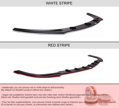 Frontstoßstange + Front Ansatz passend für passend für MERCEDES SLK R171 (SLK R172 AMG LOOK)