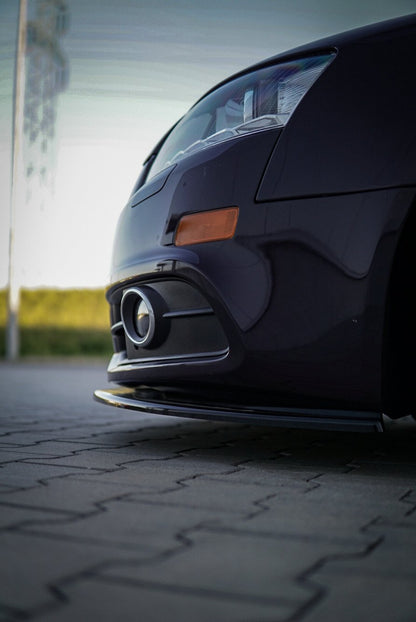 Front Ansatz für Audi A6 S-Line C6 FL  schwarz Hochglanz