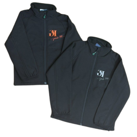 Kids gepfeffert Softshell-Jacke - schwarz - gepfeffert.com