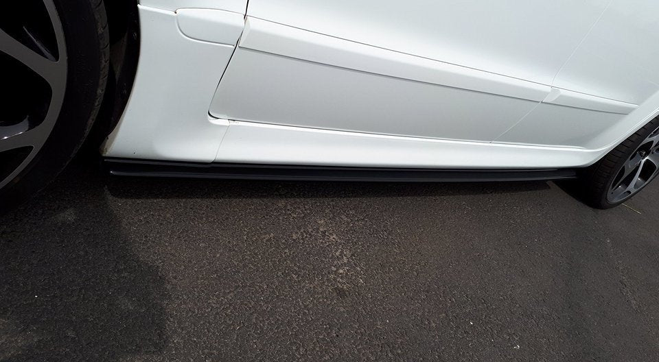 Seitenschweller Ansatz für Ford S-Max Titanium Mk1 FL schwarz Hochglanz