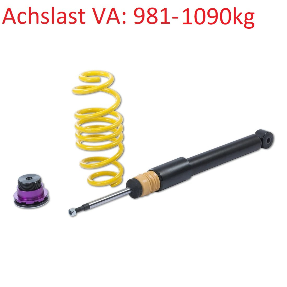 KW Gewindefahrwerk INOX V1 für Audi A3 Cabrio 8V ohne DDC