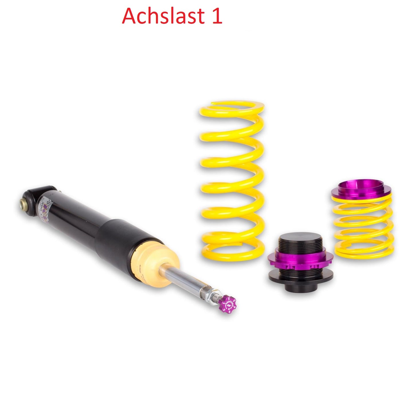 KW Gewindefahrwerk INOX V1 für Audi A1 (8X) / Seat Ibiza (6J) / Skoda Fabia (5J) / VW Polo (6R)
