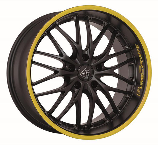 Barracuda Voltec T6 SUV Mattblack Puresports (Color Trim Gelb)