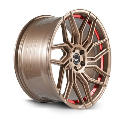 Barracuda Dragoon Higloss-Bronze undercut Trimline red
