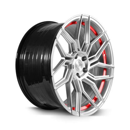 Barracuda Dragoon Silver undercut Trimline red