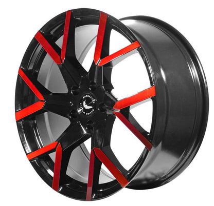 Barracuda Tzunamee EVO Black gloss Flashred