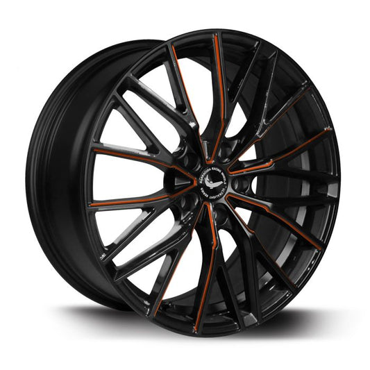 Barracuda Project 3.0 Black gloss Flashorange
