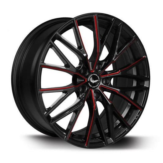 Barracuda Project 3.0 Black gloss Flashred