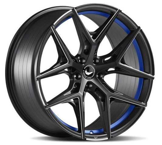 Barracuda Razzer Mattblack Undertcut Trimline Blau Puresports Gefräst